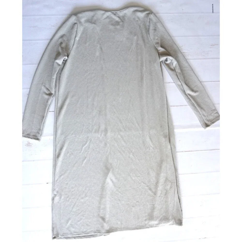 Fashion Nova Women Gray Open-Front Cardigan – Size 3X (NWT) - Picture 2 of 9